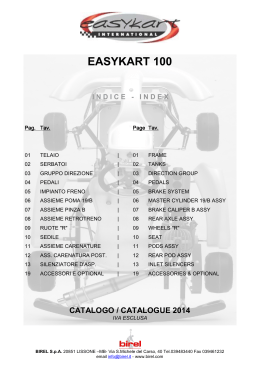 easykart 100 indice - index