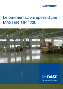 Mastertop 1200 - Pavimenti industriali in resina