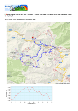 Seiseralm Tour - Vacanza in Mountain bike con la scuola MTB a