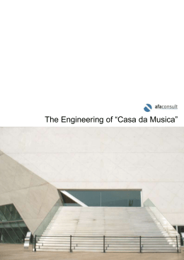 The Engineering of “Casa da Musica”