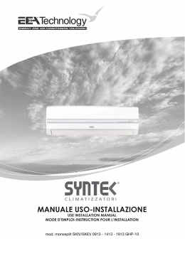 Syntek - monosplit Inverter - serie 13
