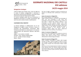 Scarica il programma - Istituto Italiano dei Castelli