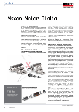 - MAXON Motor