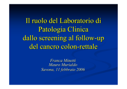 Il contributo del laboratorio - dott.ssa Minetti