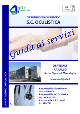 Ospedale di Rapallo - ASL n. 4 Chiavarese