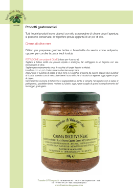 crema di olive nere - Frantoio di Valnogaredo
