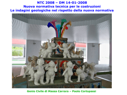 NTC 2008 – DM 14-01-2008 Nuova normativa
