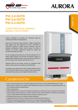 Inverter Power One PVI 3.0
