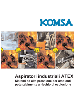 Aspiratori industriali ATEX