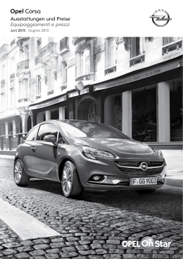 Opel Corsa - Garage im Steiger AG