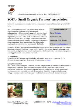 SOFA - Small Organic Farmers` Association