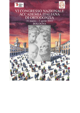 scarica la brochure - Accademia Italiana di Ortodonzia