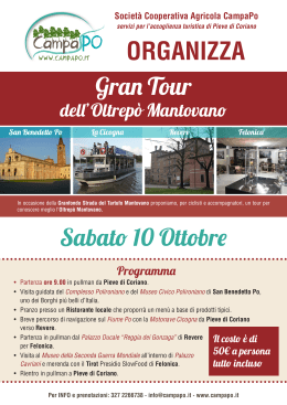 Gran Tour dell`Oltrepò Mantovano - GF Strada del Tartufo Mantovano