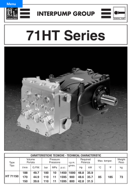 71HT Series - Dual Pumps