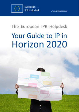 The European IPR Helpdesk - Your Guide to IP in Horizon 2020