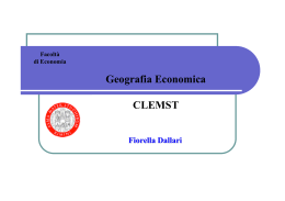 Geografia Economica CLEMST