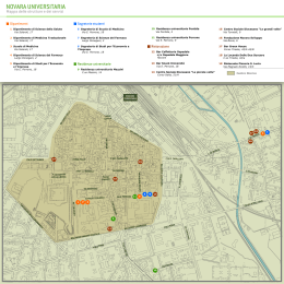 Mappa di Novara: le strutture universitarie e i servizi
