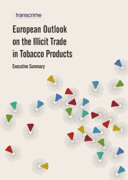 European Outlook on the Illicit Trade in Tobacco Products