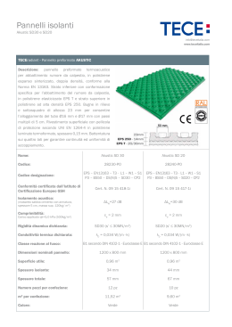 TECEradiant Schede Pannelli (PDF 310 KB)