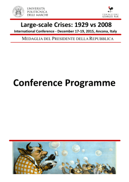 Conference Programme - Large