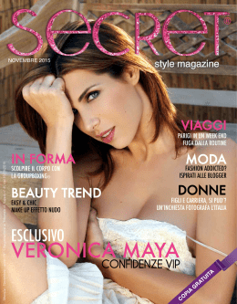 VERONICA MAYA - Secret Style Magazine