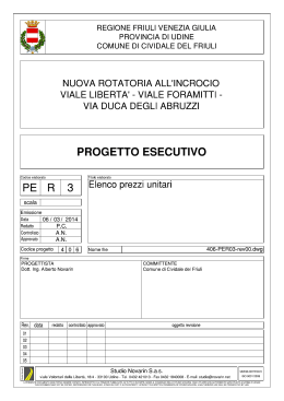 PER03 elenco prezzi - Comune di Cividale del Friuli