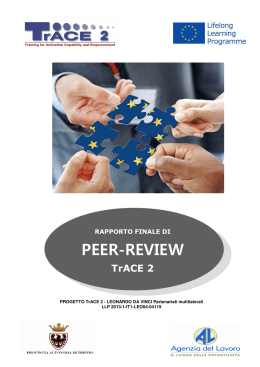 Rapporto finale di Peer-review