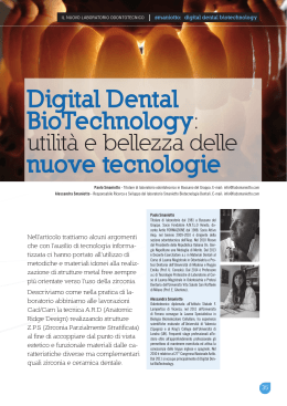 Digital Dental BioTechnology - Smaniotto Biotecnologie Dentali