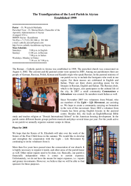 Information about our parish