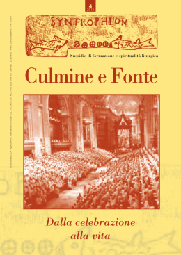 CeF 4/2013 PDF - Vicariato di Roma • Ufficio Liturgico