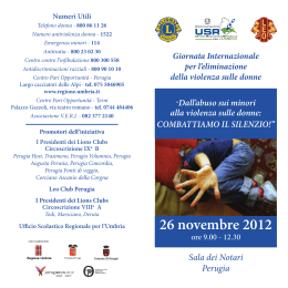 26 novembre 2012 - Comune di Perugia