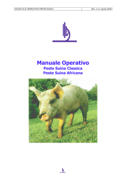 Manuale Operativo - IZS dell`Umbria e delle Marche