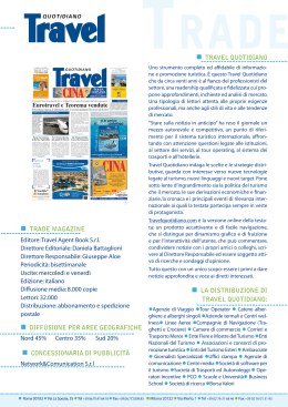 Travel Agent Book Srl Direttore Editoriale: Daniela Battaglioni