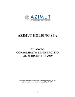AZIMUT HOLDING SPA