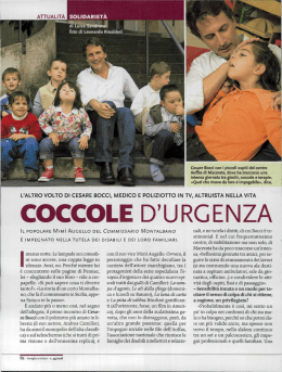 COCCOLE D`URGENZA - Massimo Zenobi