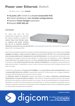 Power over Ethernet Switch
