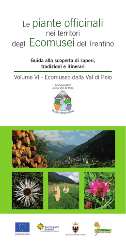 Le piante officinali - Trentino Agricoltura