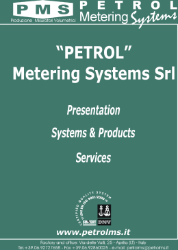 PMS - Petrol Metering Systems