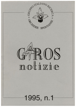 GirosNotizie 1 - GIROS - Gruppo Italiano per la Ricerca sulle