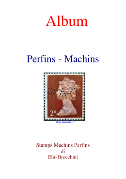 Perfins - Machins