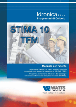 STIMA10 TFM - Idronica Line