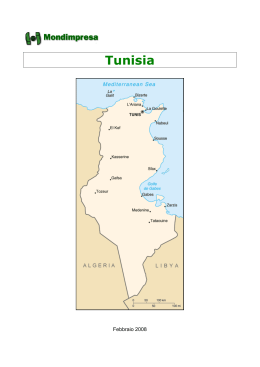 Tunisia - Mercati a confronto