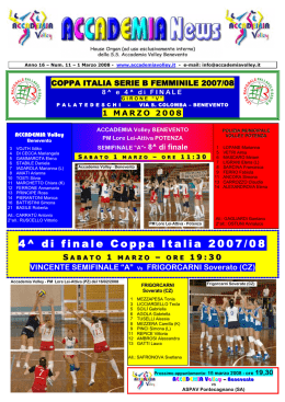 qui - Accademia Volley Benevento