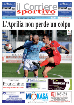 il Corriere - Il Giornale del Lazio