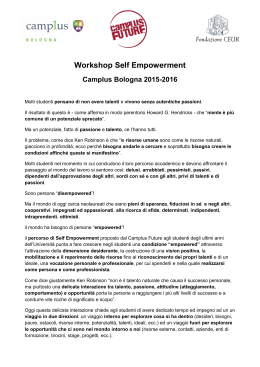 Programma Workshop Self Empowerment 15-16