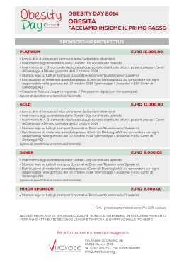 "Sponsorship Prospectus" in versione PDF