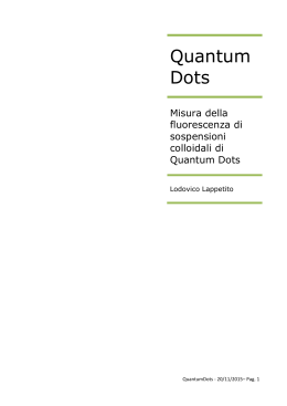 Quantum Dots - PhysicsOpenLab