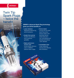 Twin Tip Spark Plugs – twice the benefit