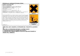 Etichetta DL 65 - Azienda USL 3 Pistoia