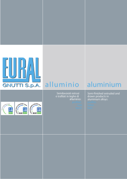alluminio aluminium - Eural Gnutti S.p.A.